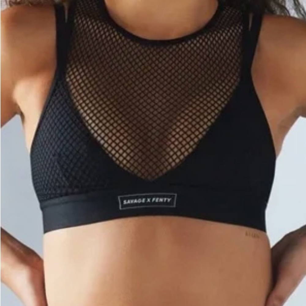 Pin Up Low Impact Sports Bra by Savage x Fenty